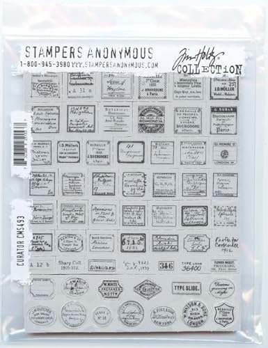 Tim Holtz Haftstempel Curator – CMS493 von Art Gone Wild