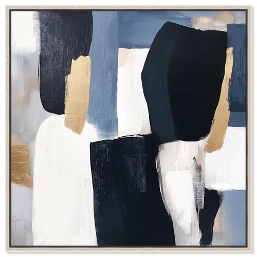 Art Remedy Montierte Farbpalette I Leinwand, elegante Abstrakte, silberfarbener Rahmen, 40,6 x 40,6 cm Art Remedy Montierte Farbpalette I Leinwand, elegante Abstrakte, silberfarbener Rahmen, 40,6 x 40,6 cm von Art Remedy
