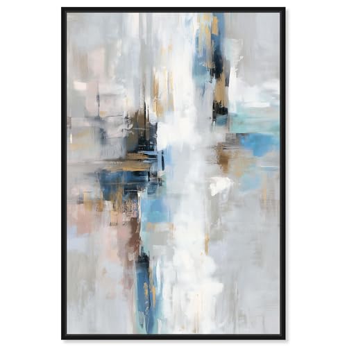 Art Remedy Ocean Spray I Leinwandbild, abstrakte Kunst, schwarzer Rahmen, 40,6 x 61 cm Art Remedy Ocean Spray I Leinwandbild, abstrakte Kunst, schwarzer Rahmen, 40,6 x 61 cm von Art Remedy