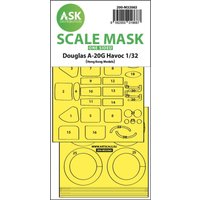 A-20G Havoc - One-sided express self adhesive mask [HK Models] von Art Scale Kit