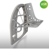 A6M Bulkhead with Seat in TOP position - ASK 3D Print [Tamiya] von Art Scale Kit