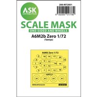 A6M2b Zero - One-sided painting express mask [Tamiya] von Art Scale Kit