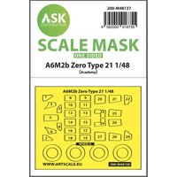 A6M2b Zero Type 21 - One-sided express mask [Academy] von Art Scale Kit