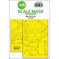 AH-1W - Double-sided express fit painting mask [Academy] von Art Scale Kit