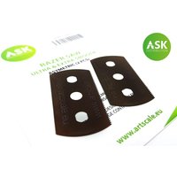 ASK Razor Saw - ultra and extra smooth asymmetric 70/43 teeth 2 pc. ASK Razor Saw - ultra and extra smooth asymmetric 70/43 teeth 2 pc. von Art Scale Kit