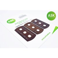 ASK Razor Saw - ultra smooth symmetric 70/70 teeth 3 pc. ASK Razor Saw - ultra smooth symmetric 70/70 teeth 3 pc. von Art Scale Kit