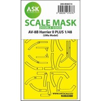 AV-8B Harrier II PLUS - Double-sided express fit mask [Uma Models] von Art Scale Kit