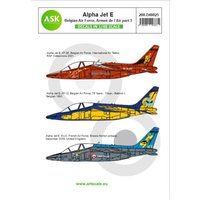 Alpha Jet E Belgian Air Force and ArmeÃ© de lÂ´Air - part 3 von Art Scale Kit