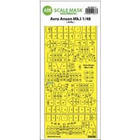 Avro Anson Mk.I - Double-sided express mask, self-adhesive and pre-cutted [Airfix] von Art Scale Kit