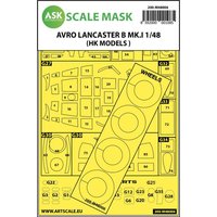 Avro Lancaster Mk.I B outside painting mask [HK Models] von Art Scale Kit