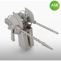 B-25 Mitchell Top Dorsal turret - Gun set [HK Model] von Art Scale Kit