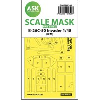 B-26C-50 Invader - One-sided mask self-adhesive pre-cutted [ICM] von Art Scale Kit