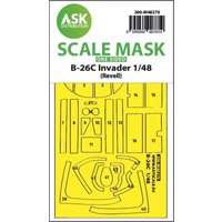 B-26C Invader - One-sided express fit mask [Revell] von Art Scale Kit