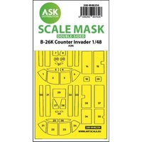 B-26K Counter Invader - Double-sided express fit mask [ICM] von Art Scale Kit