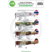 Curtiss H-75N Hawk Royal Thai Air Force 1941-1944 Curtiss H-75N Hawk Royal Thai Air Force 1941-1944 von Art Scale Kit