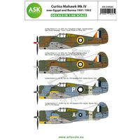 Curtiss Mohawk IV over Egypt and Burma 1941-1943 Curtiss Mohawk IV over Egypt and Burma 1941-1943 von Art Scale Kit
