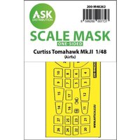 Curtiss Tomahawk Mk.II  - One-sided express fit mask [Airfix] von Art Scale Kit