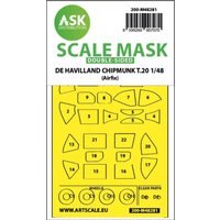 De Havilland Chipmunk T.20 - Double-sided express fit mask for [Airfix] von Art Scale Kit