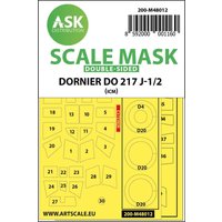 Dornier Do 217J-1/2 - Double-sided painting mask [ICM] von Art Scale Kit