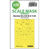 Dornier Do 335B-6 - One-sided mask [HK Models] von Art Scale Kit