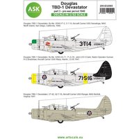 Douglas TBD-1 Devastator part 3 - pre-war period 1940 Douglas TBD-1 Devastator part 3 - pre-war period 1940 von Art Scale Kit