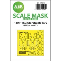 F-84F Thunderstreak  - Double-sided express fit mask [Special Hobby] von Art Scale Kit