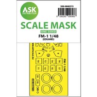 FM-1 - One-sided express fit mask [Eduard] von Art Scale Kit