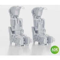 GRU-7A Ejection Seats for F-14A/B Early - with seat belts (2pcs) [Trumpeter] von Art Scale Kit