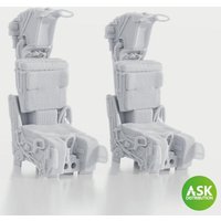GRU-7A Ejection Seats for F-14A/B Late - excluding seat belts (2pcs) [Trumpeter] von Art Scale Kit