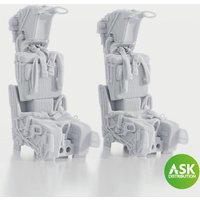 GRU-7A Ejection Seats for F-14A/B Late - with seat belts (2pcs) [Trumpeter] von Art Scale Kit