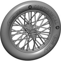 German 610x85 spoked wheels - 1 pair German 610x85 spoked wheels - 1 pair von Art Scale Kit