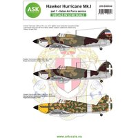 Hawker Hurricane Mk.I part 1 - Italian / Jugoslavian AF Hawker Hurricane Mk.I part 1 - Italian / Jugoslavian AF von Art Scale Kit