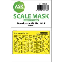 Hawker Hurricane Mk.IIc - Double-sided express mask [Italeri] von Art Scale Kit