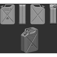 Jerry can 20 litre, German army WWII - Wehrmacht WWII Jerry can 20 litre, German army WWII - Wehrmacht WWII von Art Scale Kit