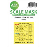 Kawasaki Ki-61-ID - Double-sided painting express mask [Tamiya] von Art Scale Kit