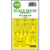 Ki-27 Nate - Double-sided express mask [Hasegawa] von Art Scale Kit