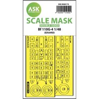 Me 110G-4 - Double-sided express fit mask [Eduard] von Art Scale Kit