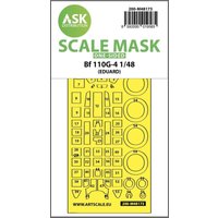 Me 110G-4 - One-sided express fit mask [Eduard] von Art Scale Kit