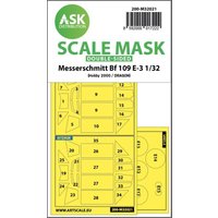 Messerschmitt Bf 109E-3 - Double-sided express masks [Hobby2000] von Art Scale Kit