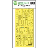 Messerschmitt Bf 110C-2/C-7 - Double-sided express masks [Revell] von Art Scale Kit
