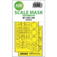 Messerschmitt Bf 110E - Double-sided express fit mask [Eduard] von Art Scale Kit