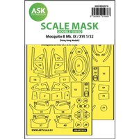 Mosquito B Mk.IX/XVI - Double-sided fit mask [HK Models] von Art Scale Kit