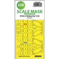 N1K2-J Shiden Kai - Double-sided express painting mask [Hasegawa] von Art Scale Kit