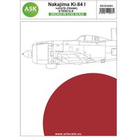 Nakajima Ki-84 Hayate (Frank) - STENCILS - Imperial Japanese Army Air Force von Art Scale Kit