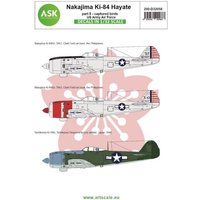 Nakajima Ki-84 Hayate (Frank) part 8 - Captured by US Army Air Force von Art Scale Kit