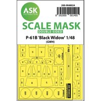 P-61 Black Widow - Double-sided [Great Wall Hobby] von Art Scale Kit