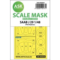 SAAB J29 B  - Double-sided painting mask [Pilot Replicas] von Art Scale Kit