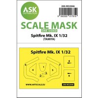 Spitfire Mk.IX - One-sided masks [Tamiya] von Art Scale Kit