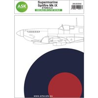 Spitfire Mk.IX - stencils Spitfire Mk.IX - stencils von Art Scale Kit