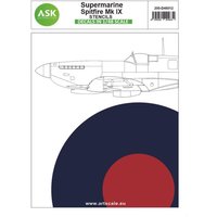 Spitfire Mk.IX - stencils Spitfire Mk.IX - stencils von Art Scale Kit